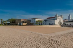 Lagos old town and Praça do Infante, a short walk from the hostel